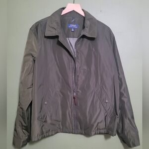Polo Ralph Lauren Lightweight Zip Jacket – Olive Green – Size Large